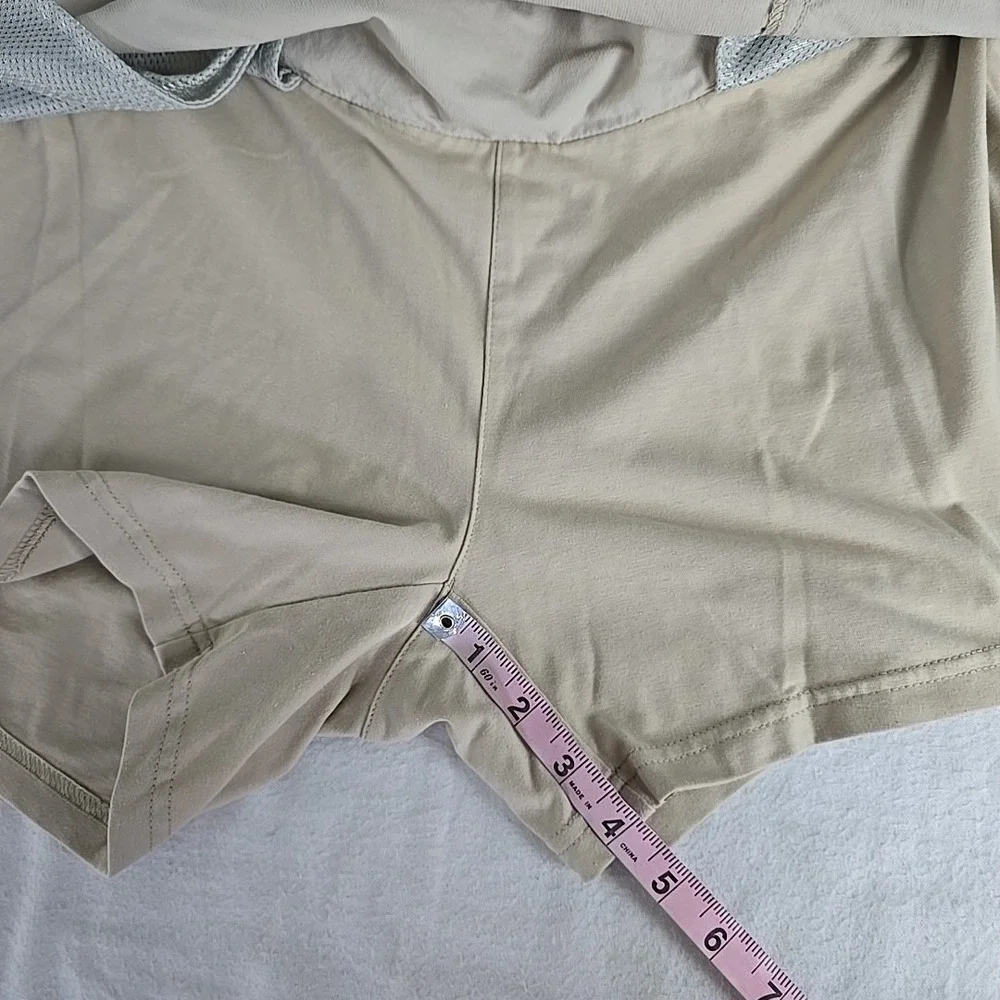 Royal Robbins Womens Jammer Skort L Beige Outdoors Hiking Travel‎ Sporty